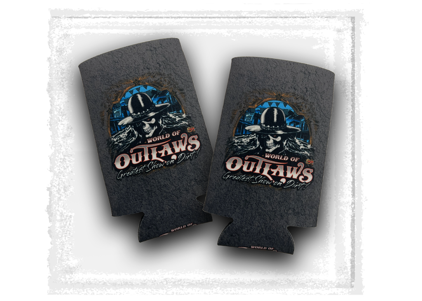 World of Outlaws- 16 oz Koozie