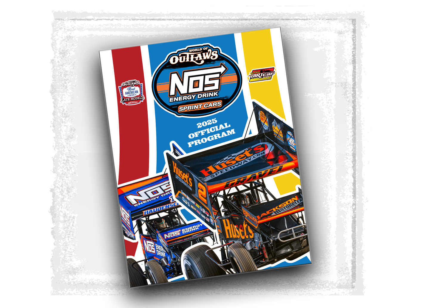 World of Outlaws- NOS Energy Drink Sprint Car Series- 2025 Souvenir Program