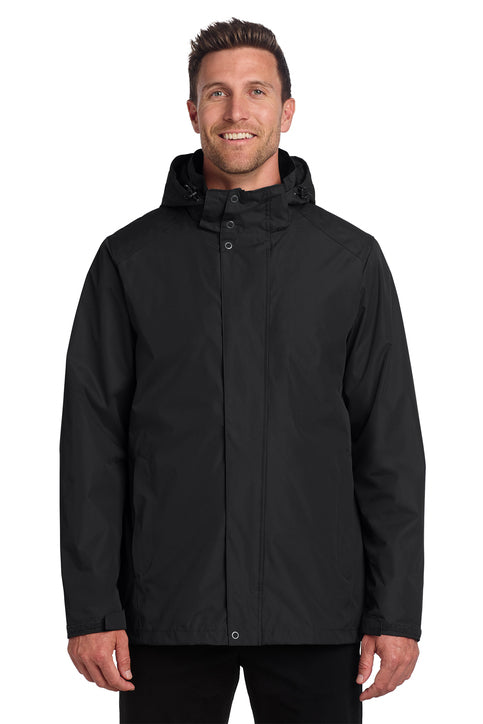 World of Outlaws- All-Weather 3-in-1 Jacket- Men's Black- Online Exclusive