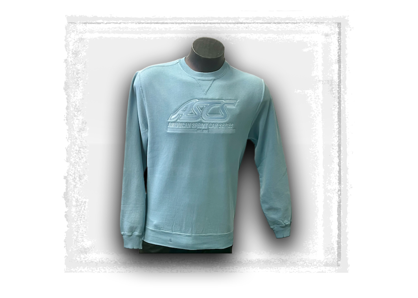 American Sprint Car Series- Vintage Embroidered Crewneck Sweatshirt