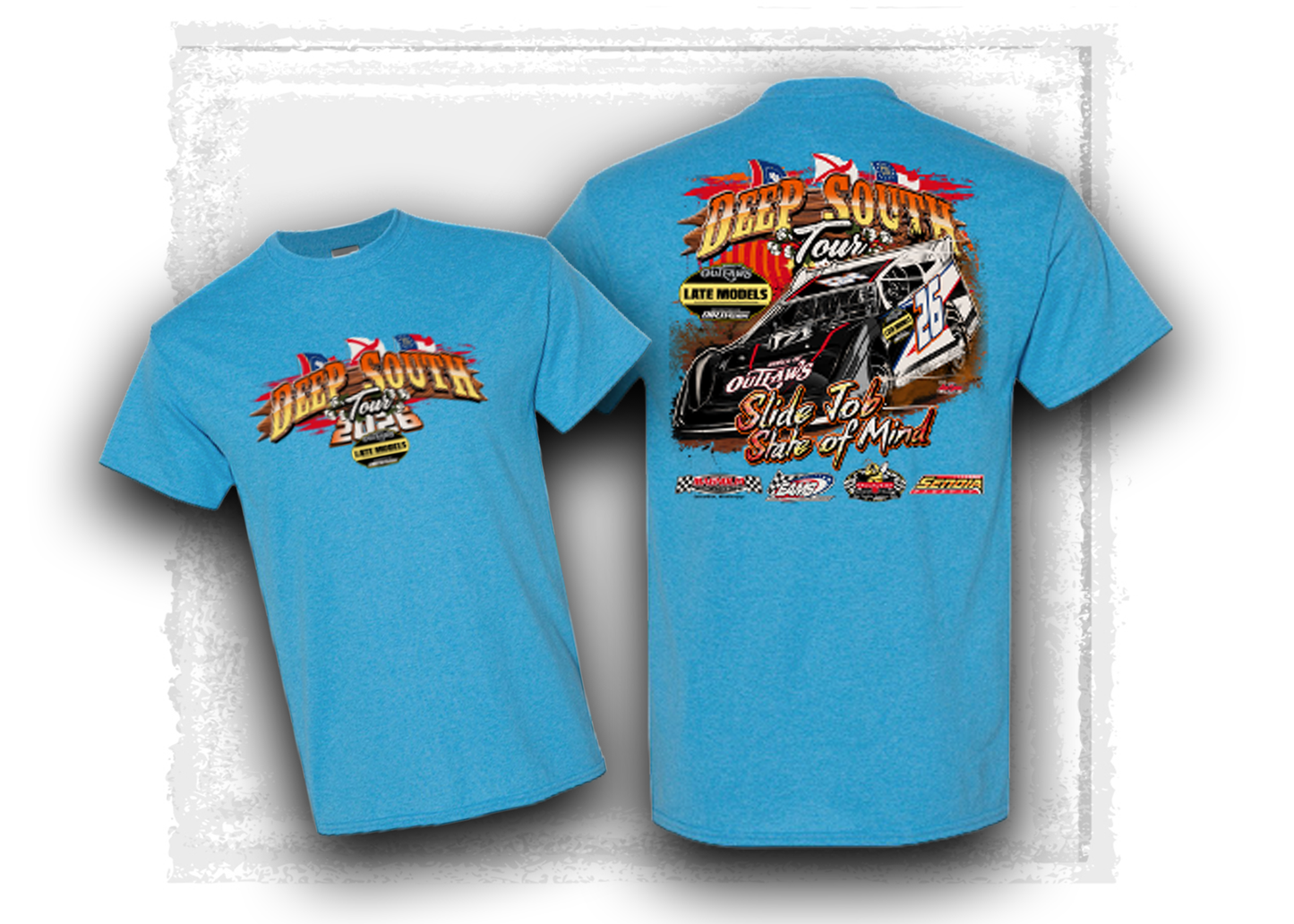 World of Outlaws- Late Models Series- Deep South Tour- T-Shirt