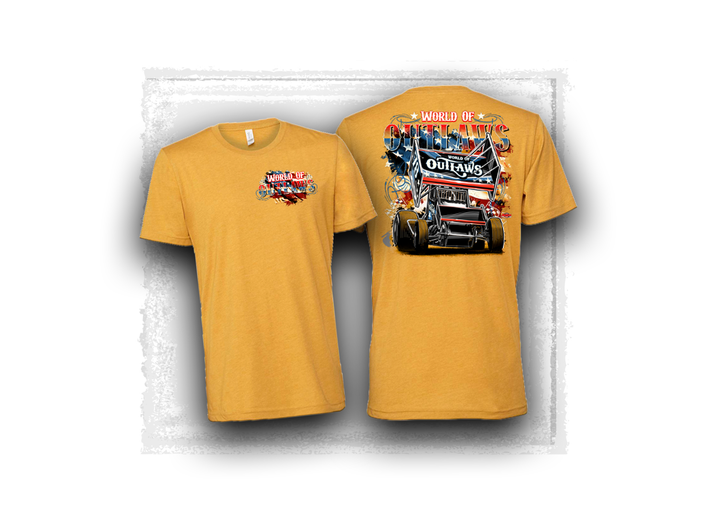 World of Outlaws- Sprint Car Series- Faded Glory T-Shirt