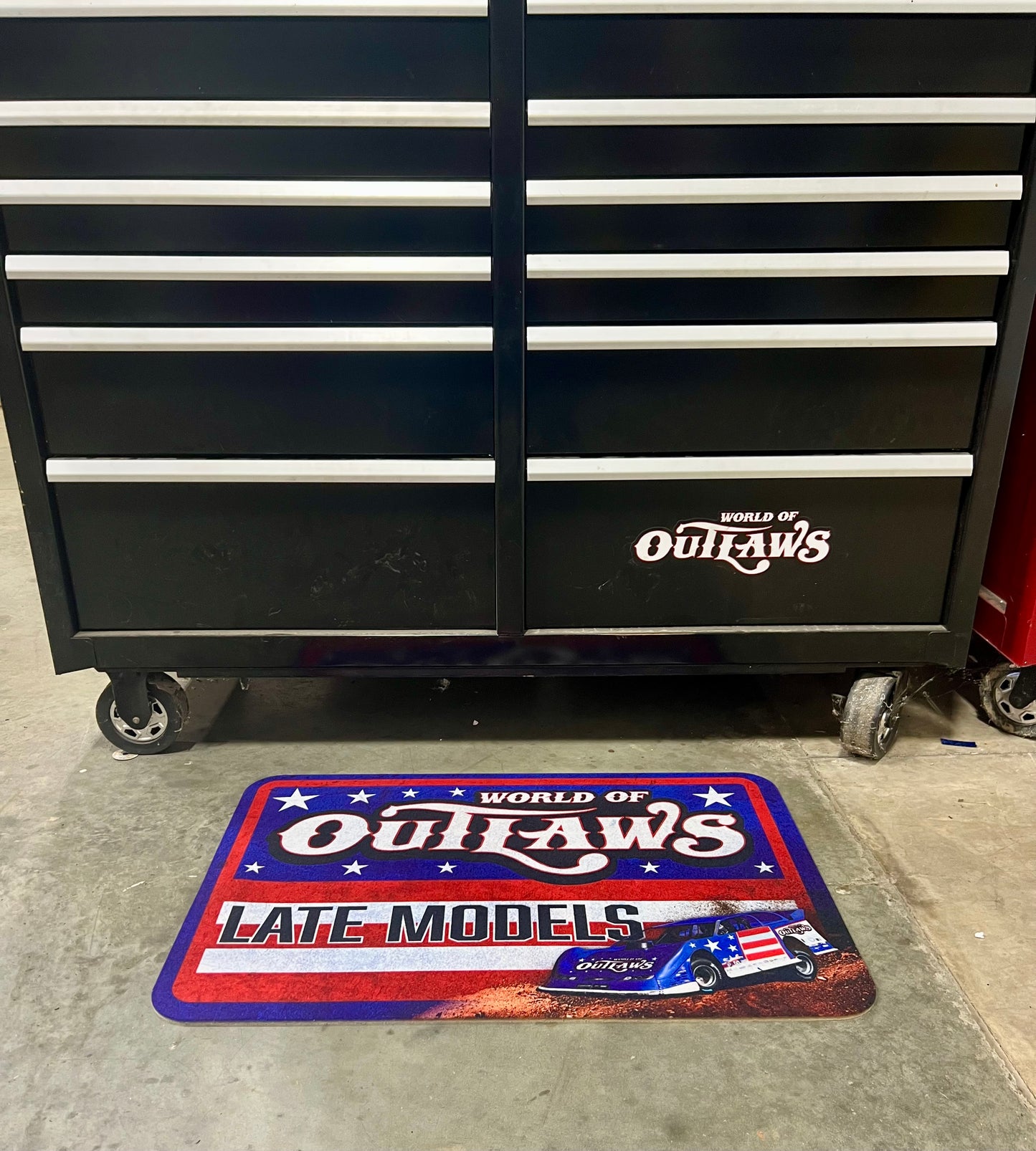 World of Outlaws- Late Model Series 20 x 30 Floor Mat
