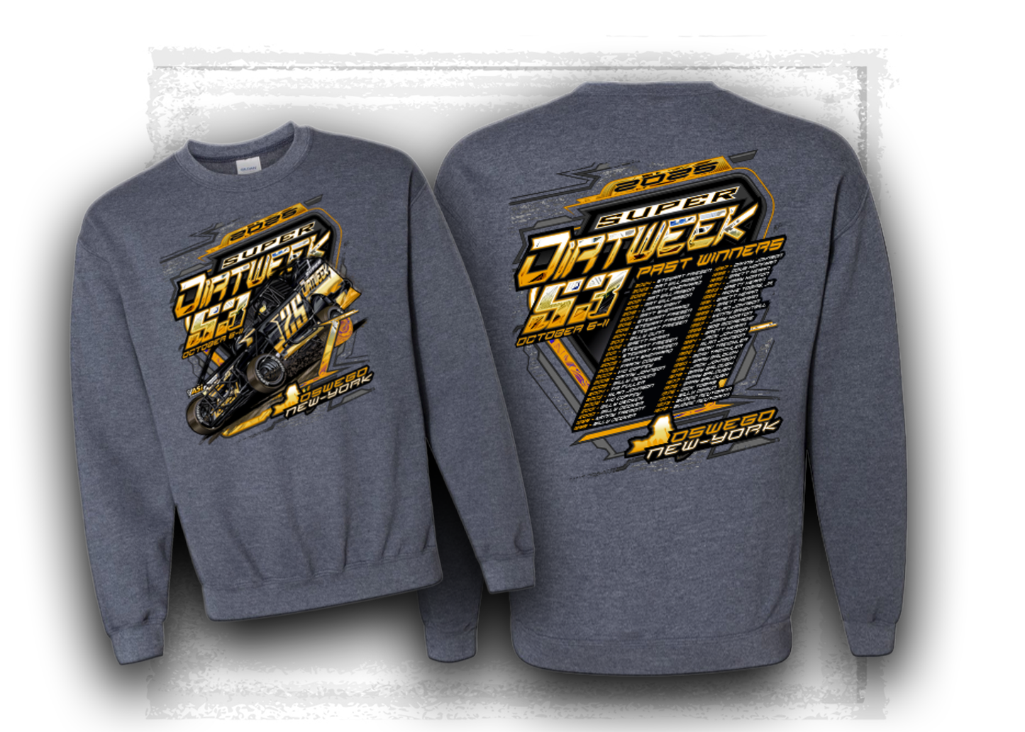 2025 Super DIRTWeek Past Champions Crewneck Sweatshirt