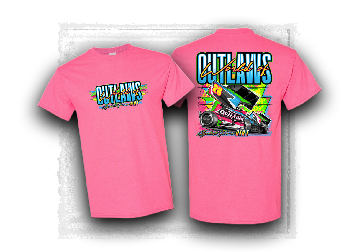 World of Outlaws- Sprint Car Series- After Dark- T-Shirt