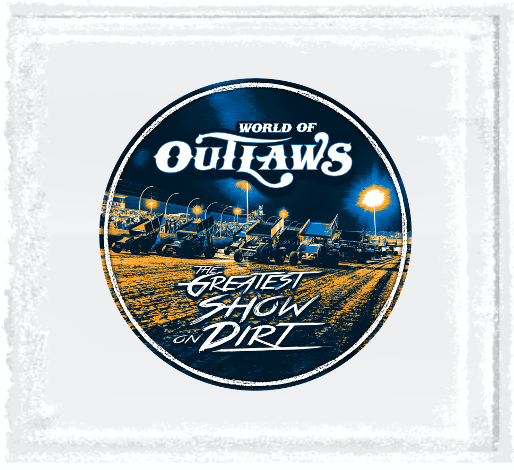 World of Outlaws Sprint Cars  - 4 Wide Decal