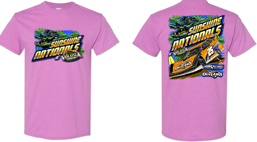 Sunshine Nationals - 2025 T-Shirt - Heather Orchid