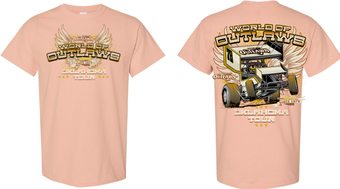 World of Outlaws- Sprint Car Series- Oklahoma Tour T-shirt