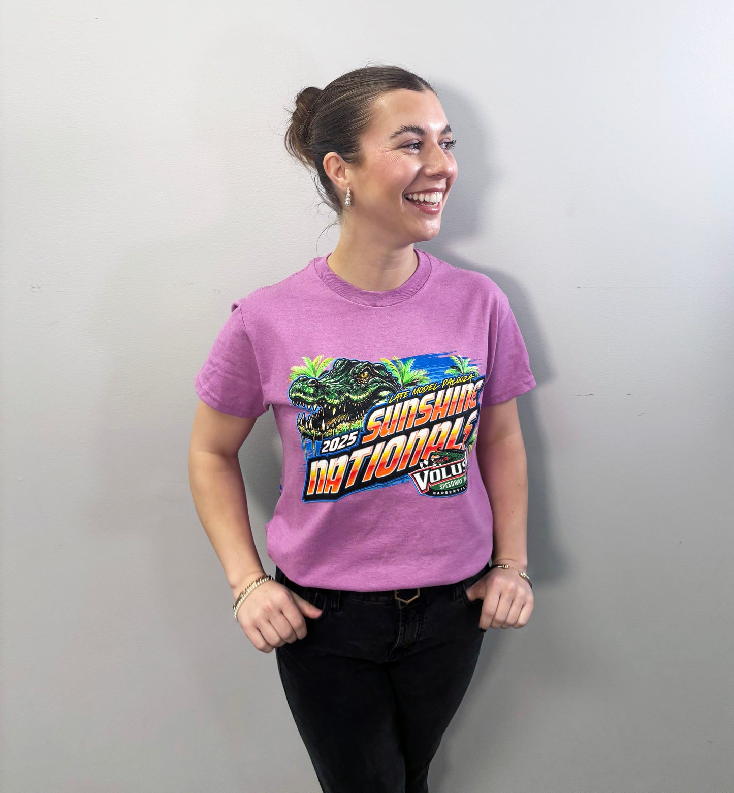 Sunshine Nationals - 2025 T-Shirt - Heather Orchid