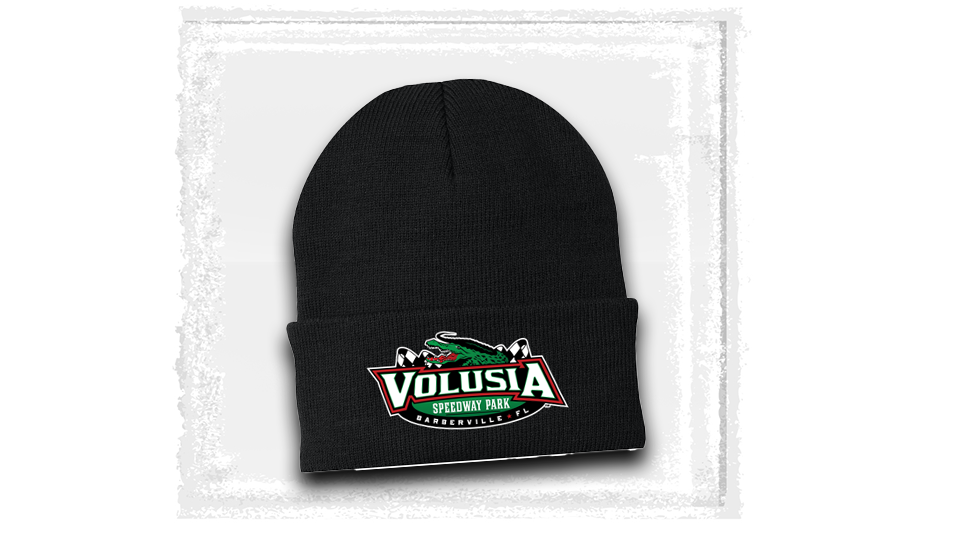 Volusia Speedway Park - Black Cuff Beanie