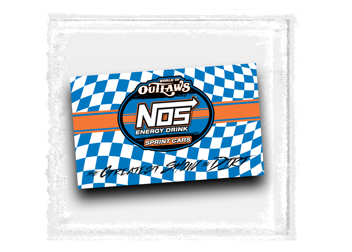 NOS Energy Drink Sprint Car Series- Checker Flag