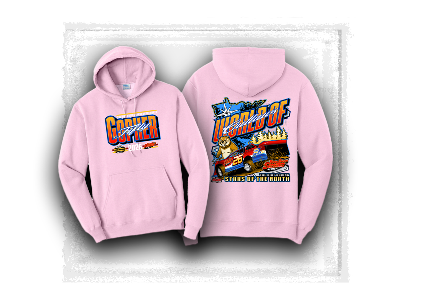 World of Outlaws- Late Model Series- Official Gopher 50- Event Hooded Sweatshirt