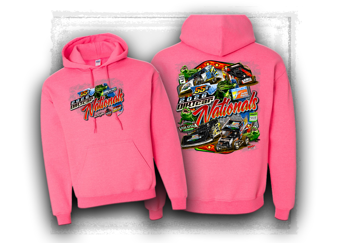 2026 DIRTcar Nationals- Gator Pond- Hooded Sweatshirt