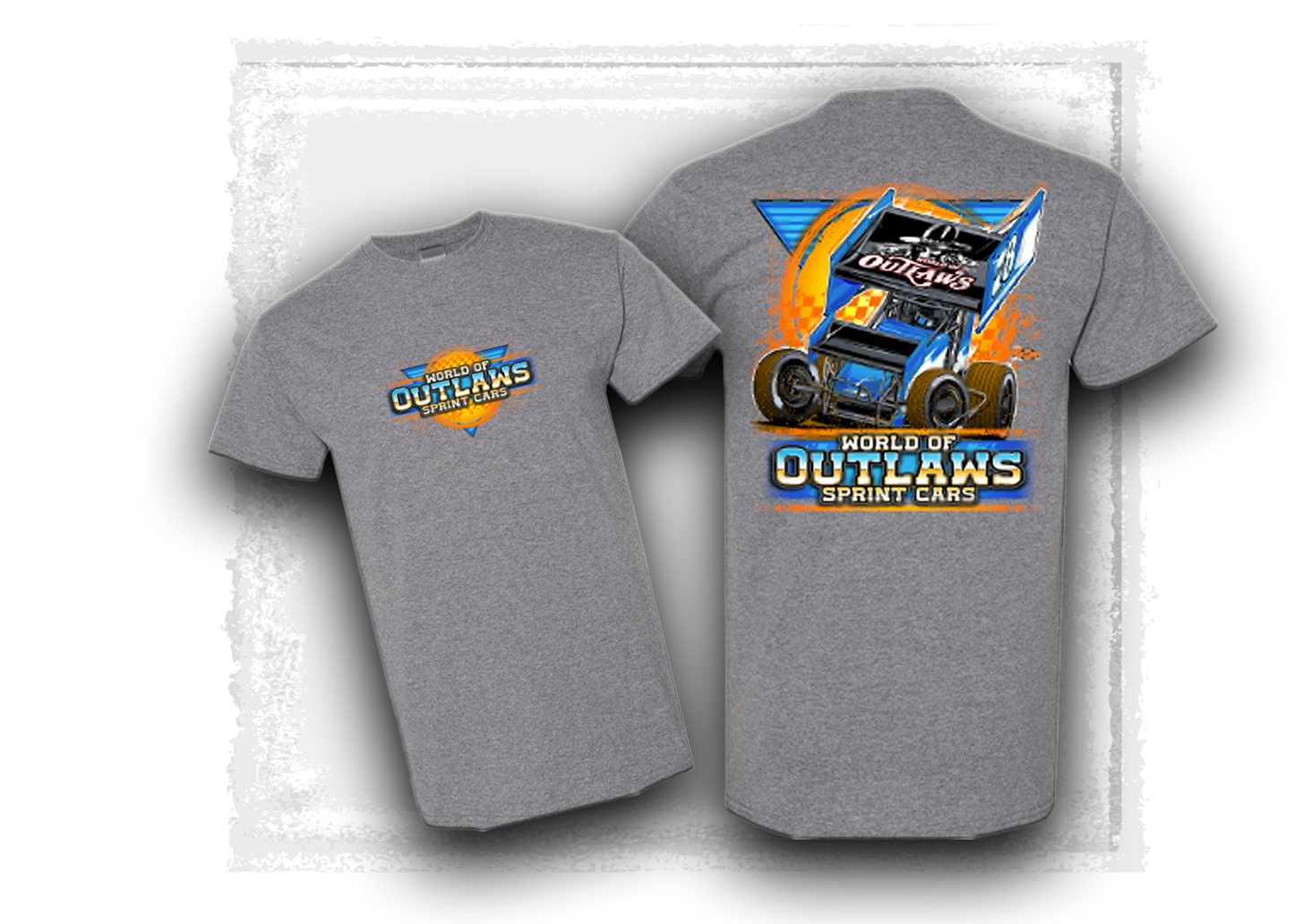 World of Outlaws- NOS Energy Drink Sprint Car Series- Off The Wall T-Shirt