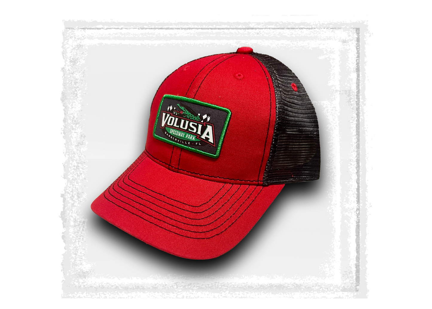 Volusia Speedway Park - Red & Black Hat
