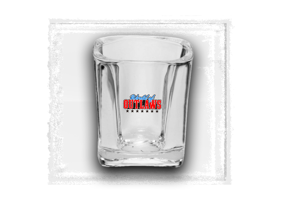 World of Outlaws- Patriot Shotglass