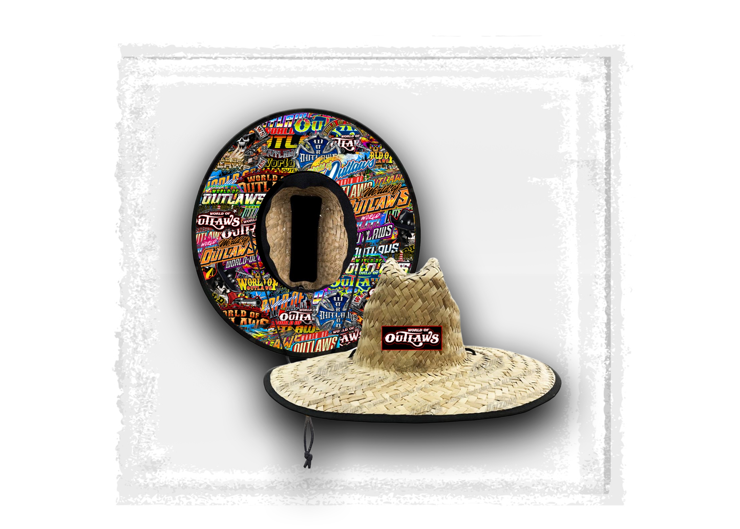 World of Outlaws - Straw Sun Hat
