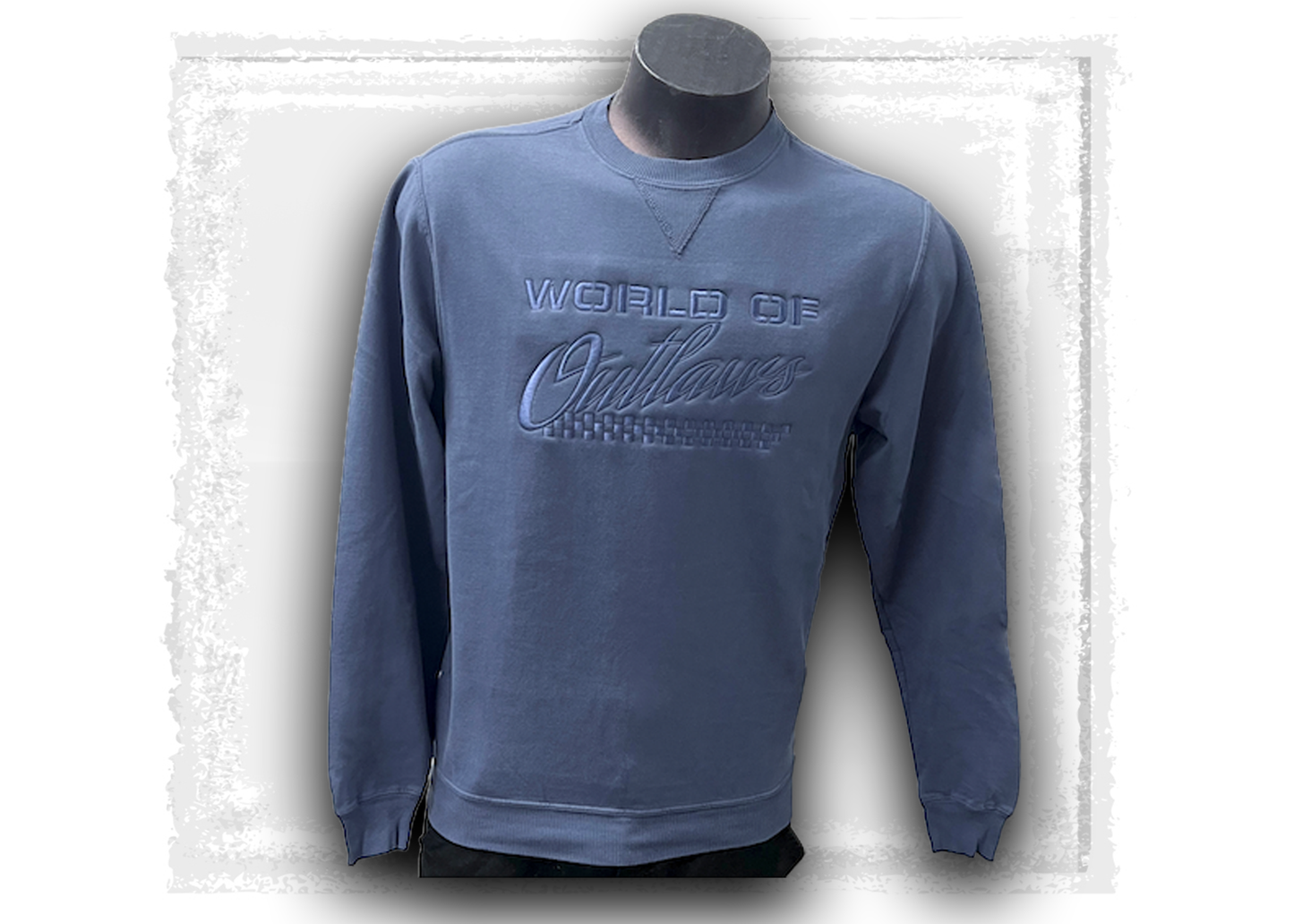 World of Outlaws Vintage Embriodered Sweatshirt