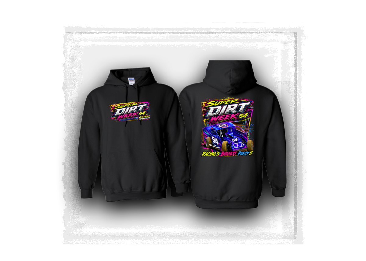2026 Super DIRTWeek- Neon Style- Youth Hood