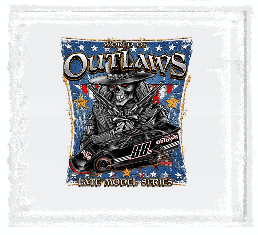 World of Outlaws Late Models -  Eastwood Salute Decal