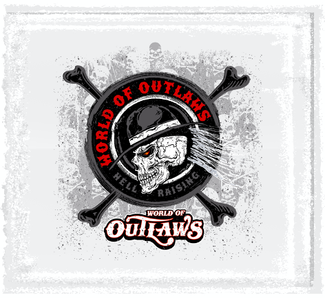 World of Outlaws - Hell Raising Decal