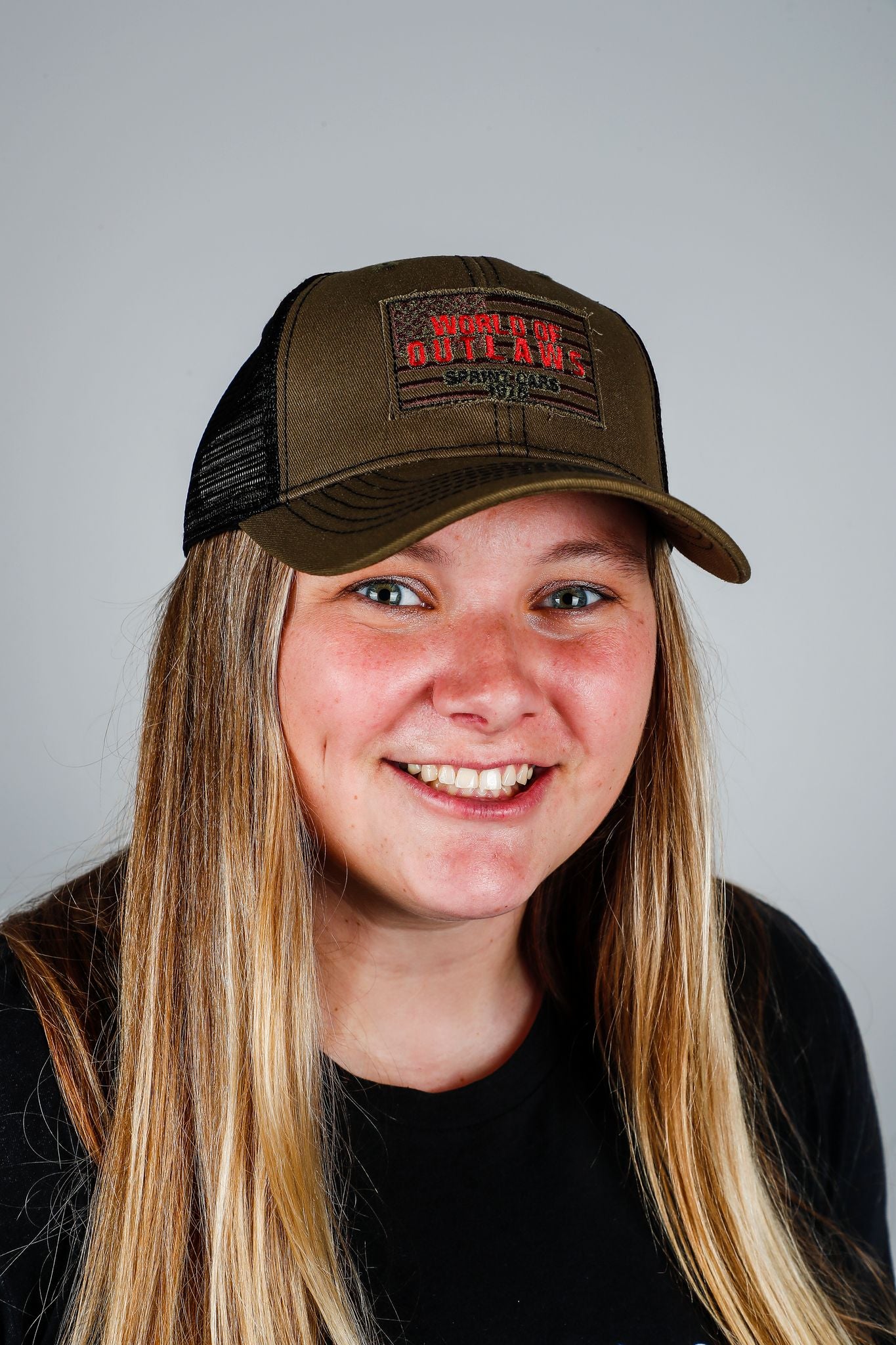 World of Outlaws Sprint Cars - USA Patch Hat