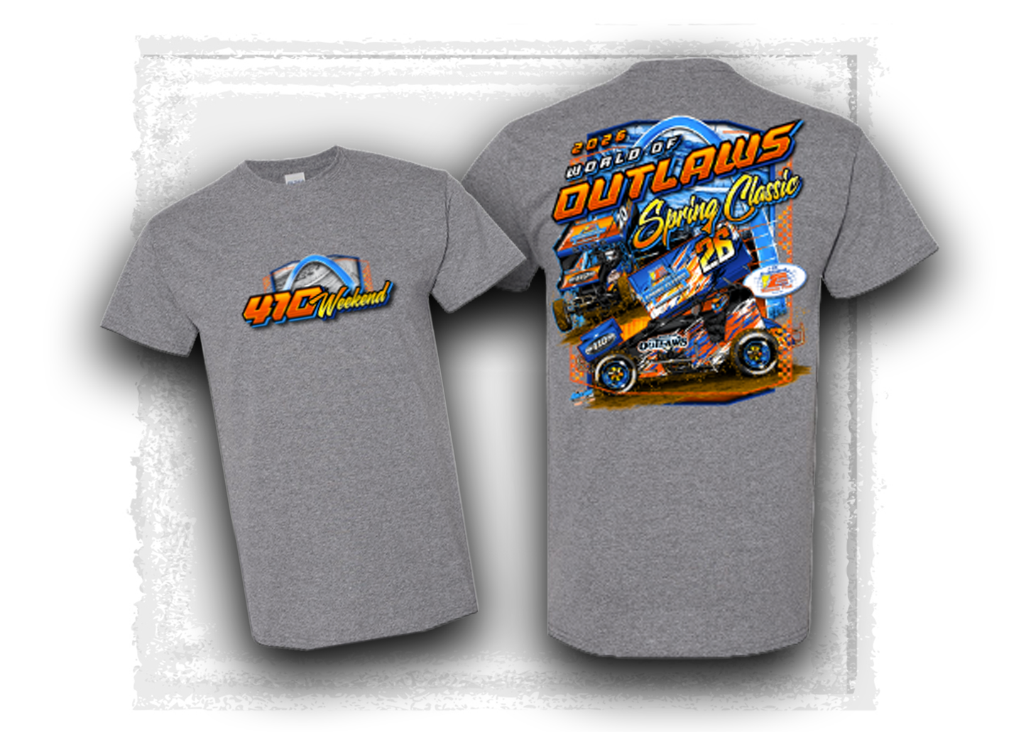 World of Outlaws- Sprint Car Series- 410 Day Weekend T-Shirt