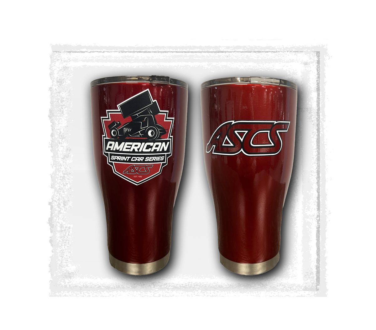 American Sprint Car Series - Stainless Steel 30oz Tumbler