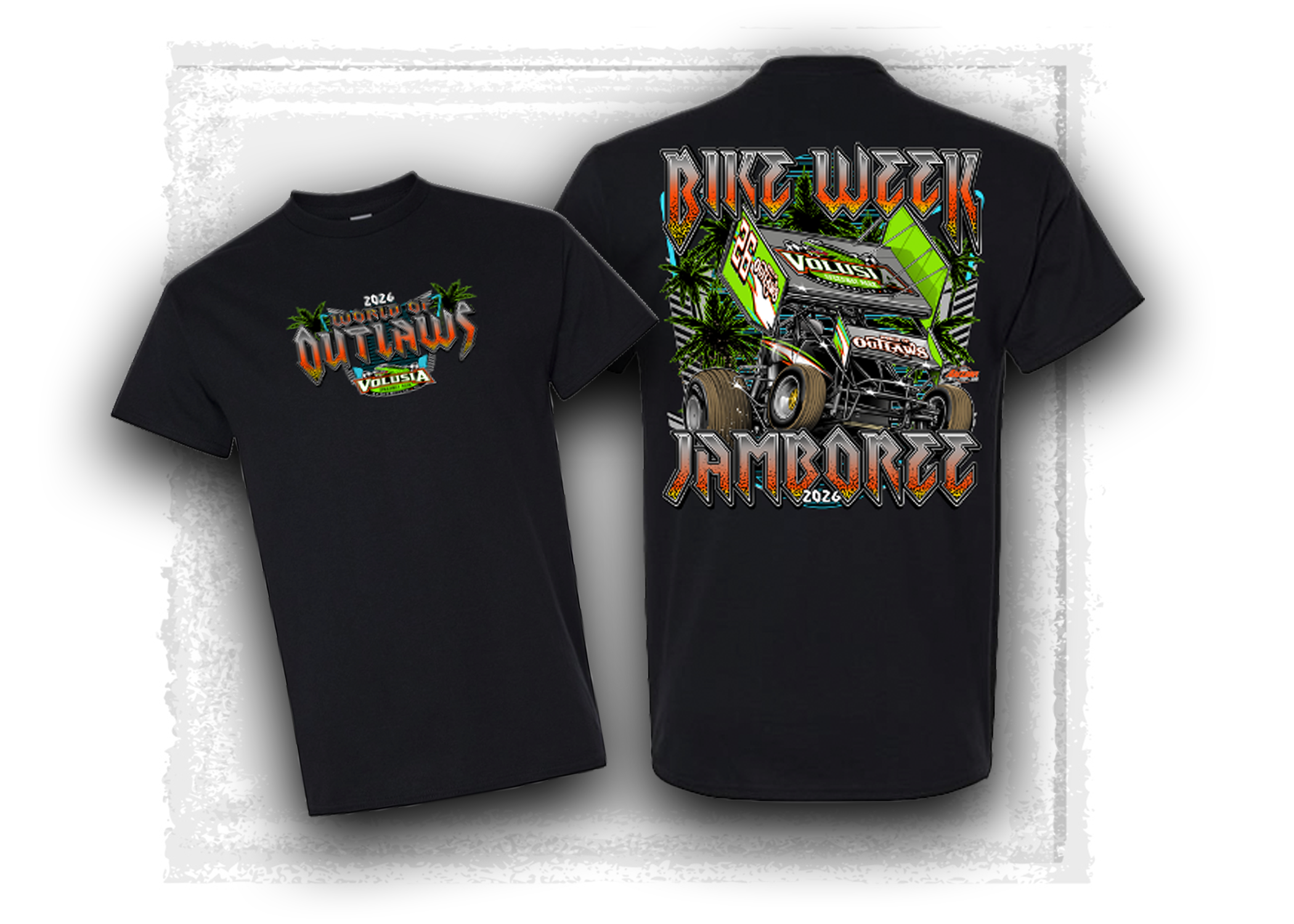 World of Outlaws- Sprint Car Series- 2026 Bike Week T-Shirt