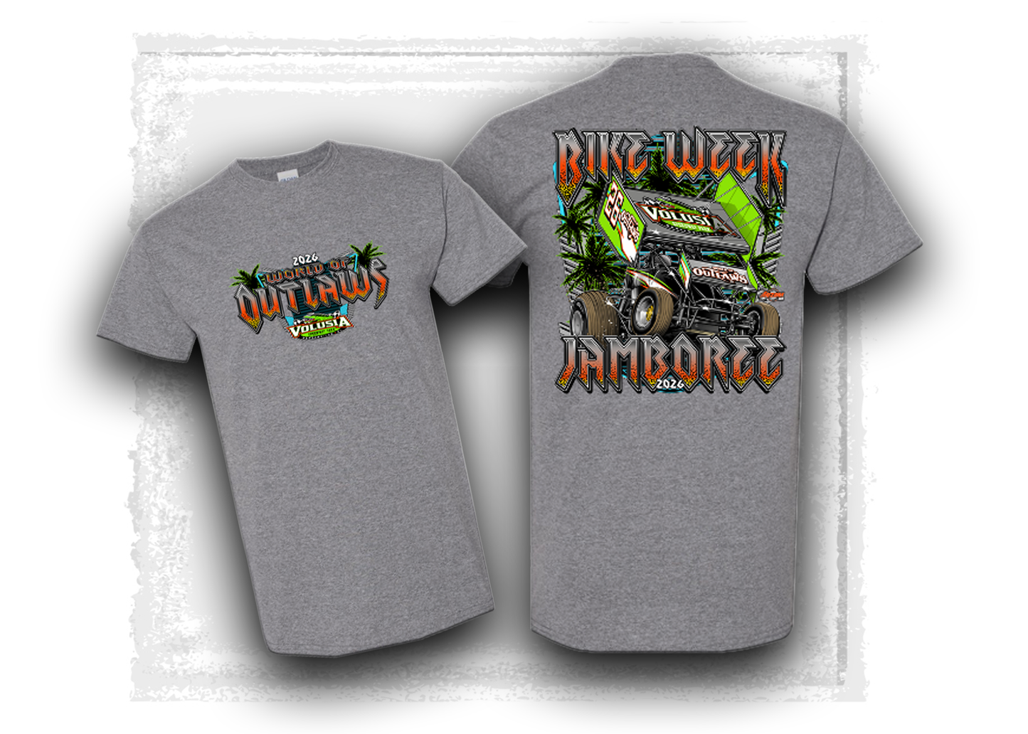 World of Outlaws- Sprint Car Series- 2026 Bike Week T-Shirt