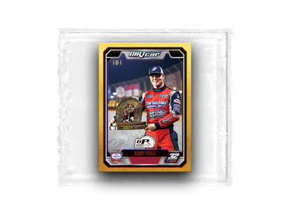 World of Outlaws- Late Models Champion- Bobby Pierce- Trading Card