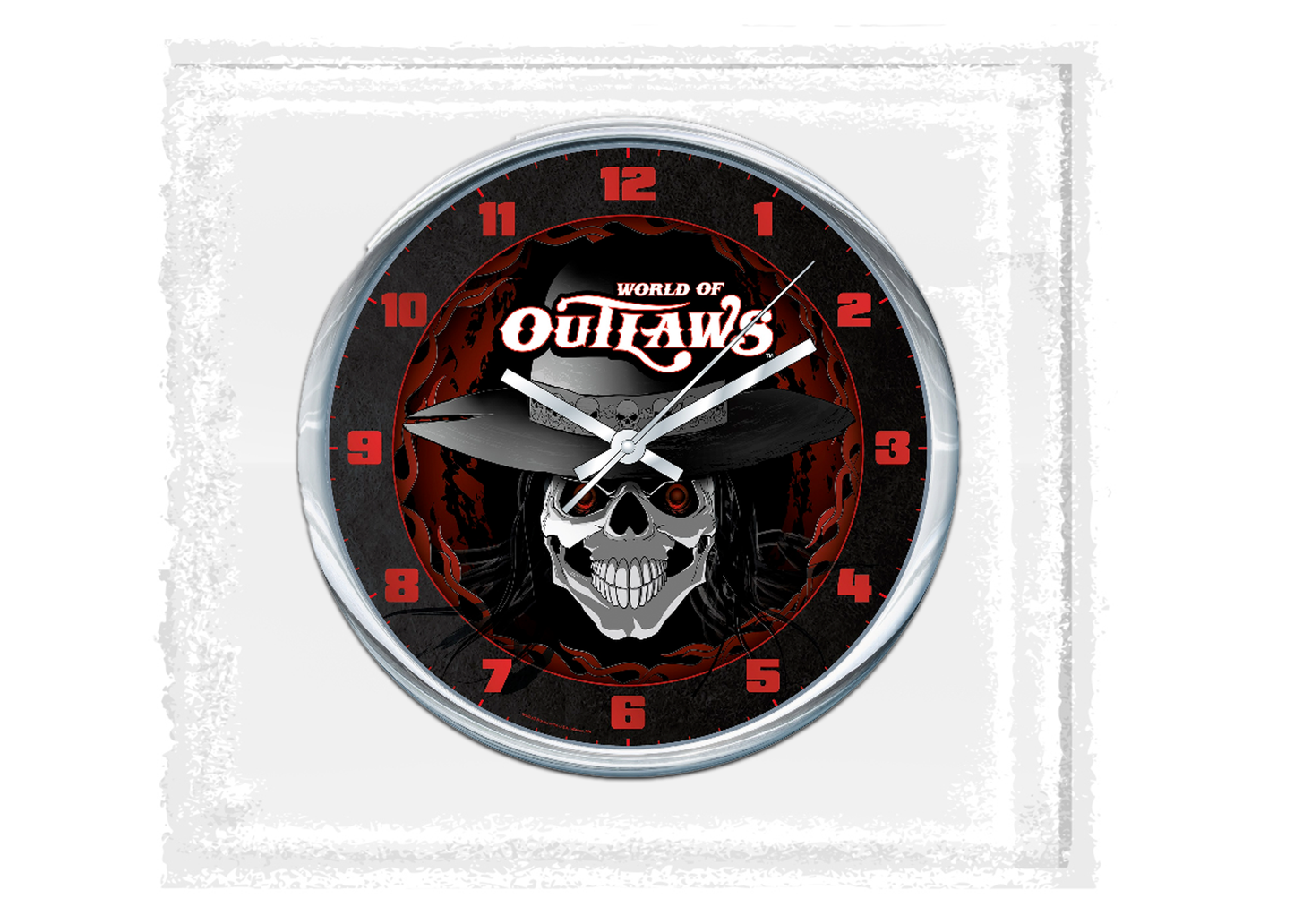 World of Outlaws - Skull Clock