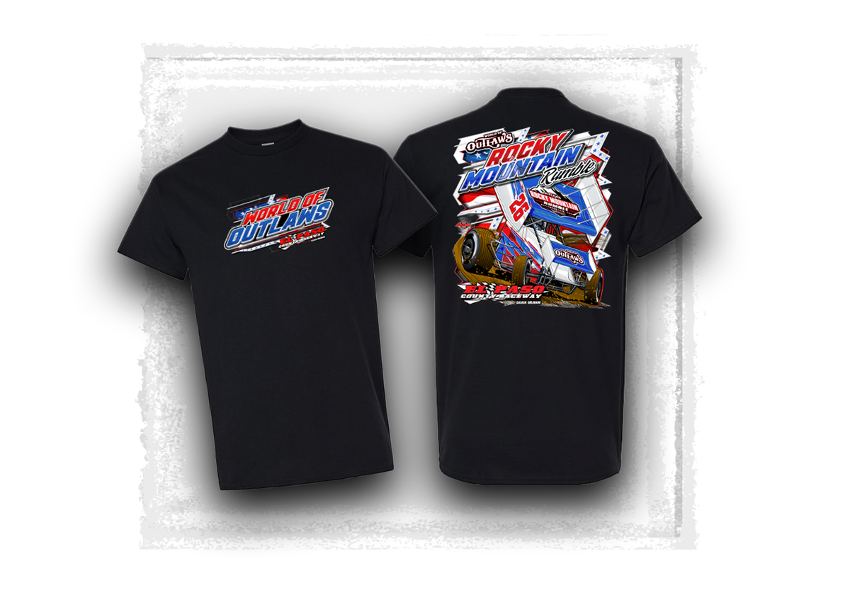 World of Outlaws- Sprint Car Series- Rocky Mountain Rumble- T-Shirt