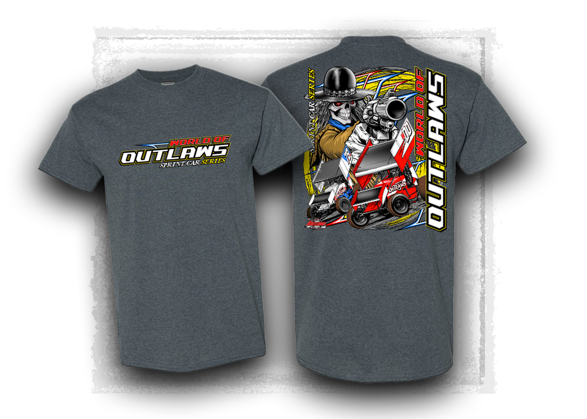 World of Outlaws- Sprint Car Series- Heavy Hitter- T-Shirt