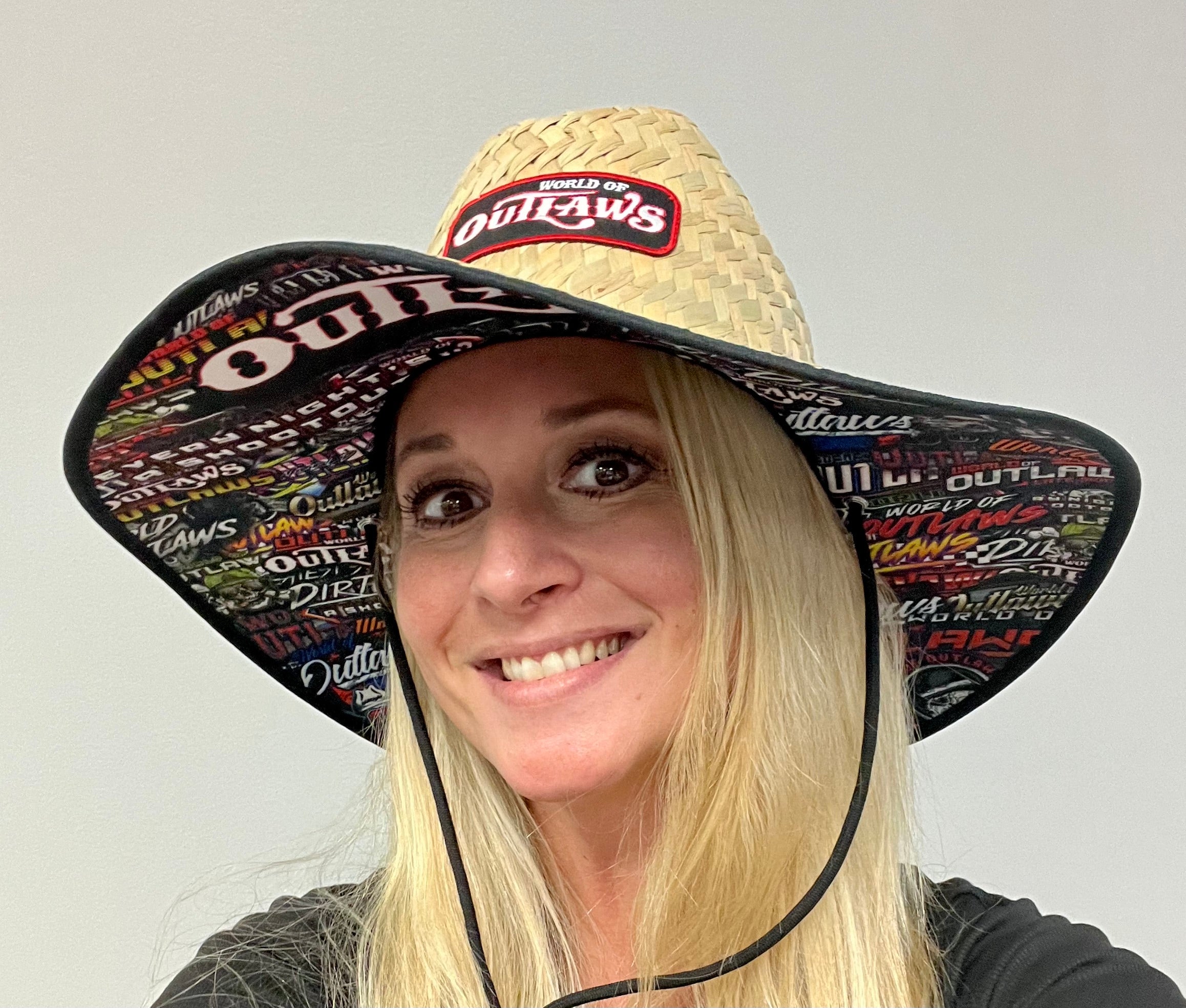 World of Outlaws - Straw Sun Hat – World of Outlaws Store