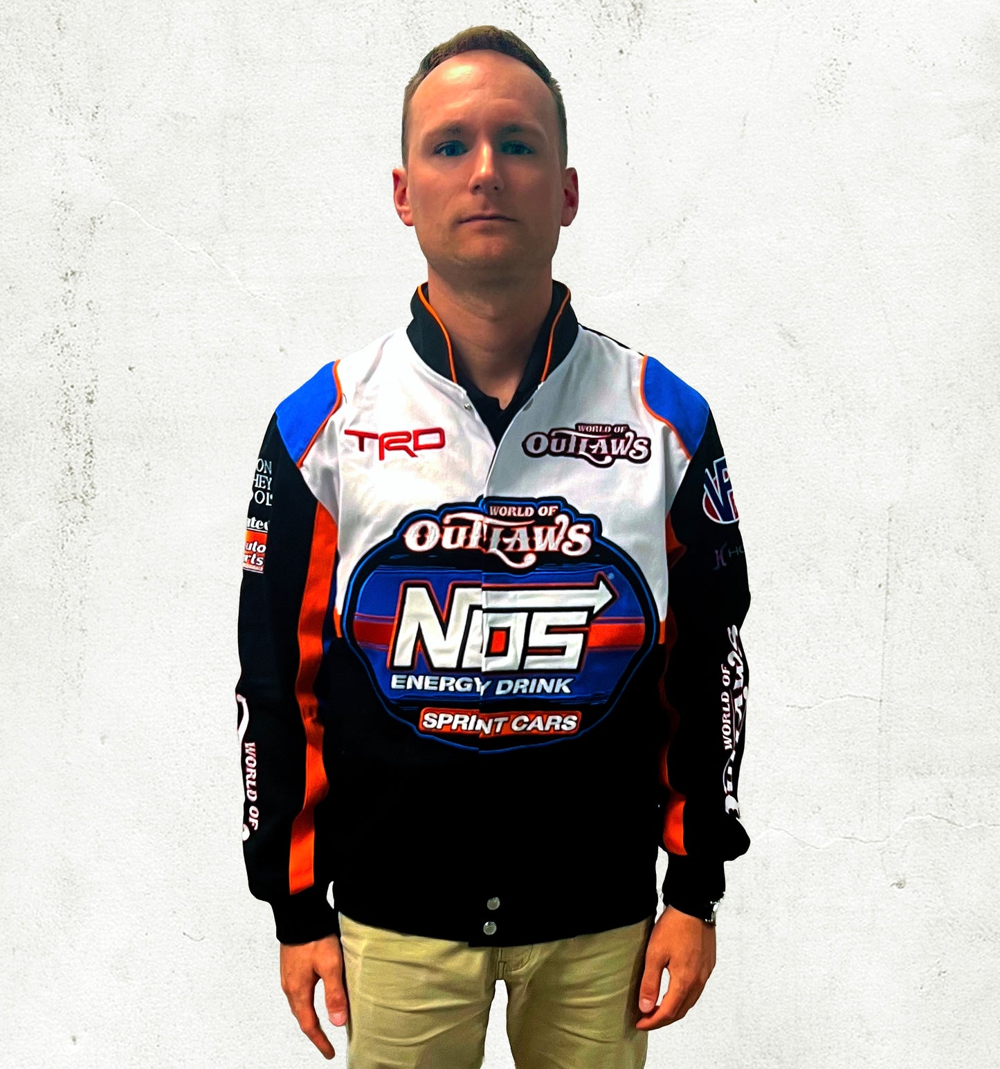 World of Outlaws- NOS Energy Drink Sprint Car Series- Team Jacket