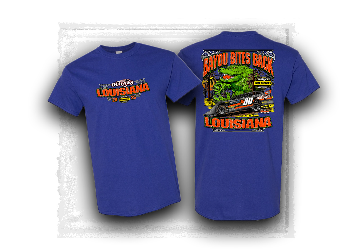World of Outlaws- Late Model Series- 26 Louisiana Tee