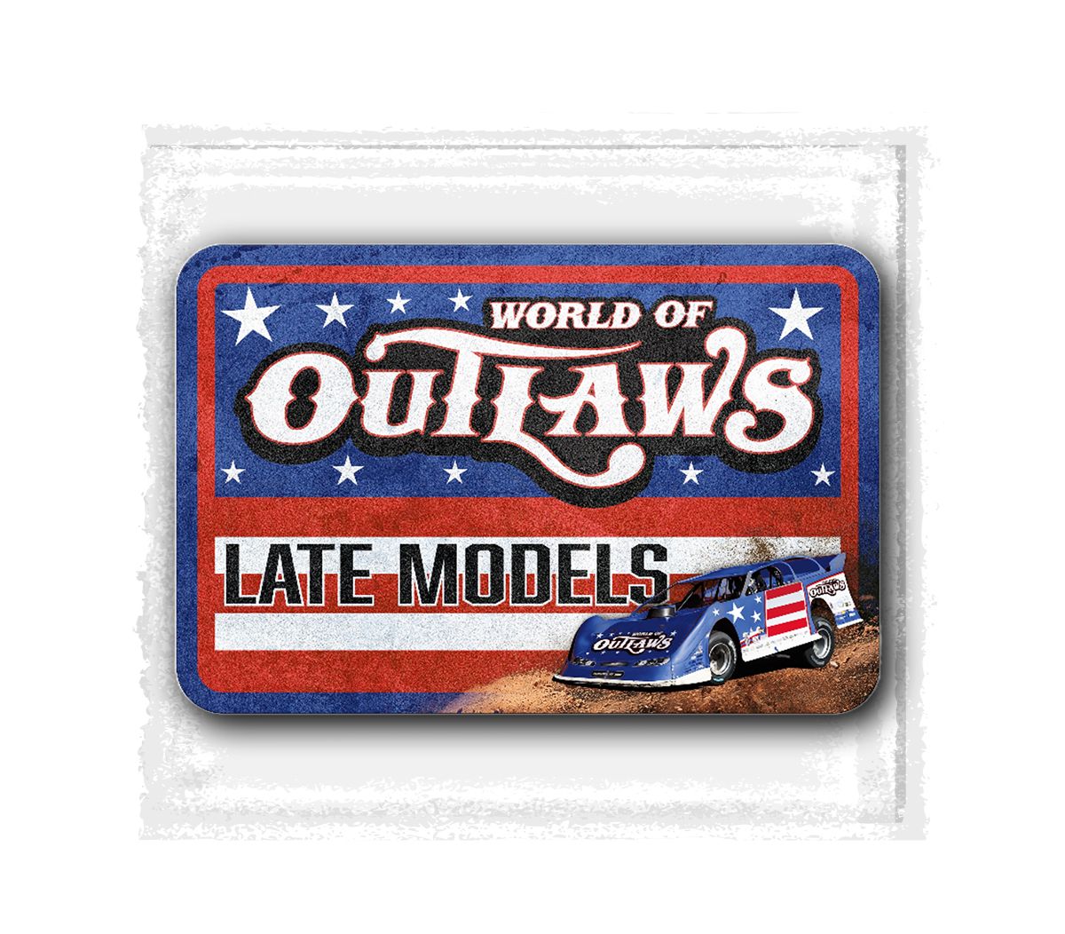 World of Outlaws- Late Model Series 20 x 30 Floor Mat