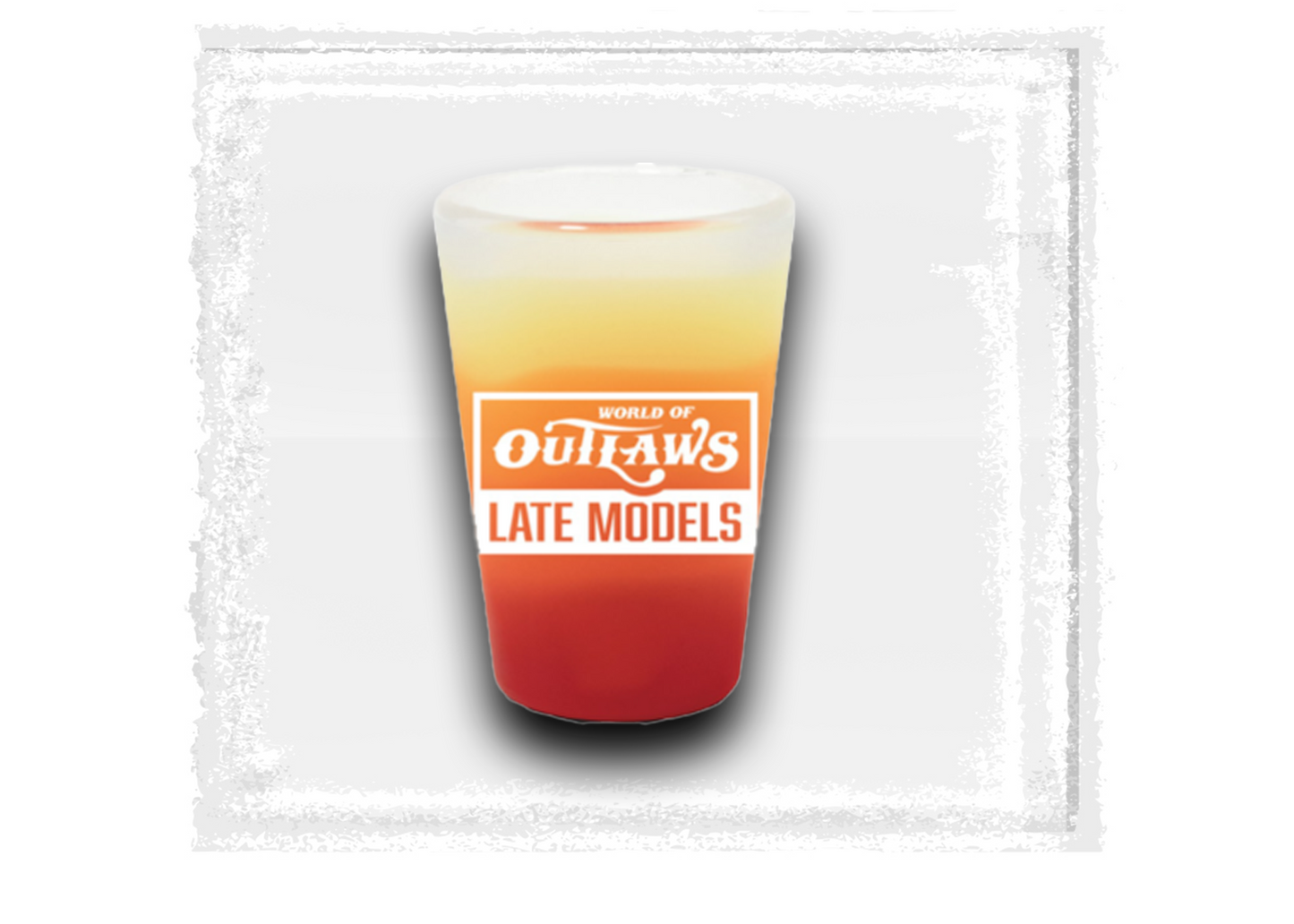 World of Outlaws Late Models - Sunset Silicone Shot Glass