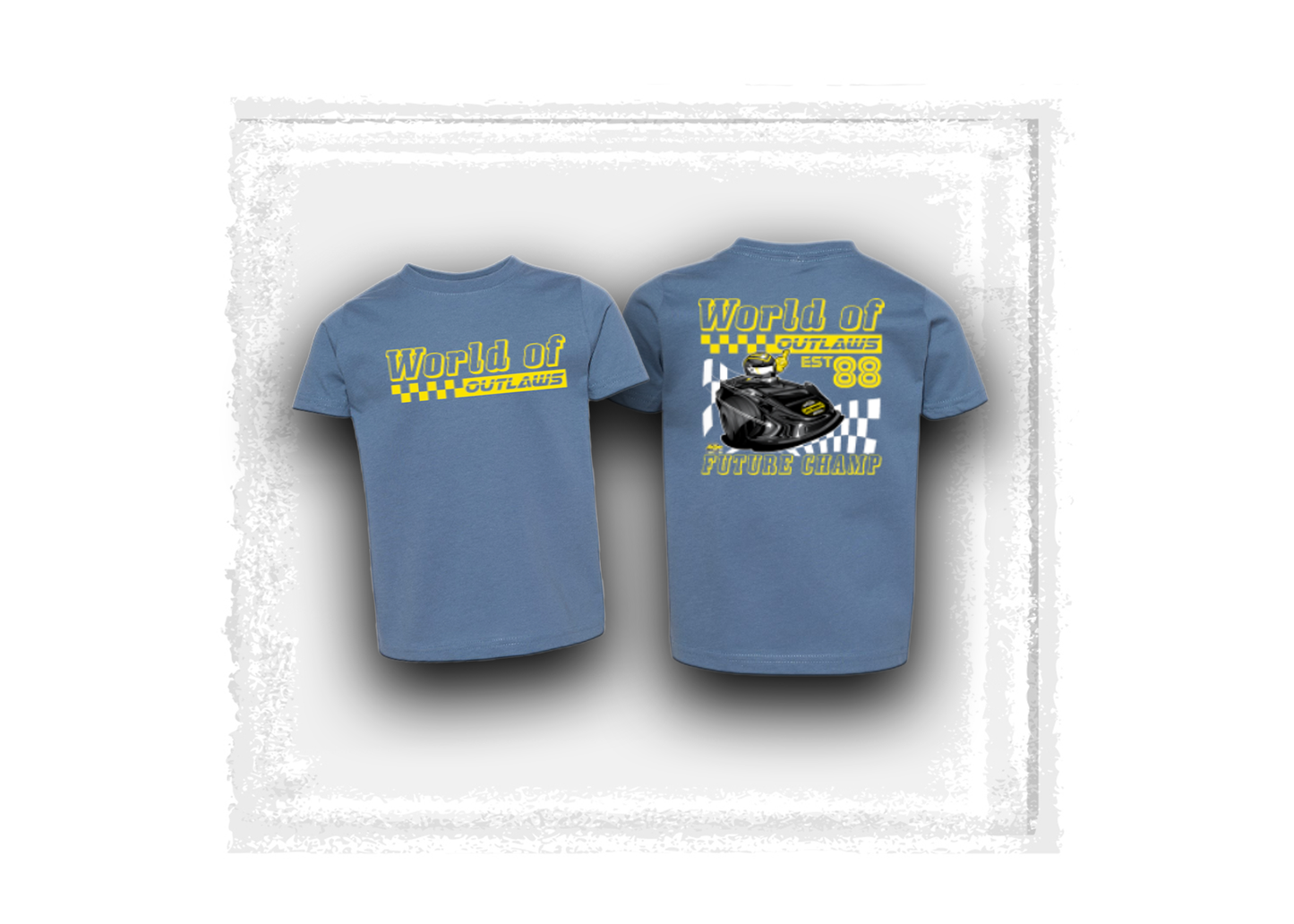 World of Outlaws- Late Model Series- Future Champ Toddler T-Shirt