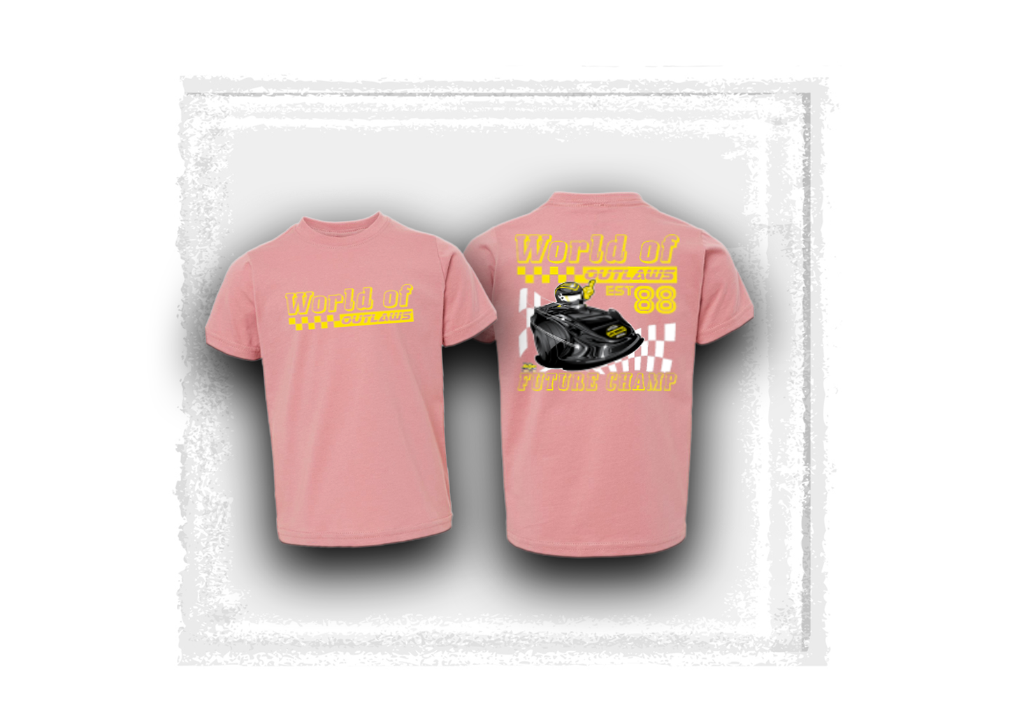 World of Outlaws- Late Model Series- Future Champ Toddler T-Shirt