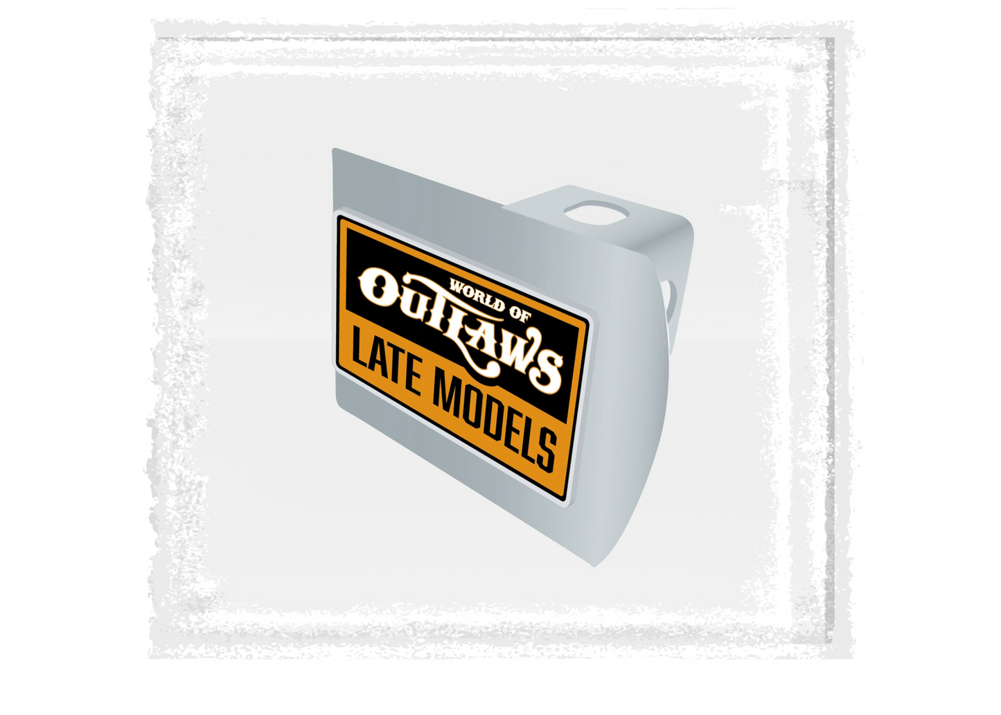 World of Outlaws Late Models -  Chrome Hitch Cover