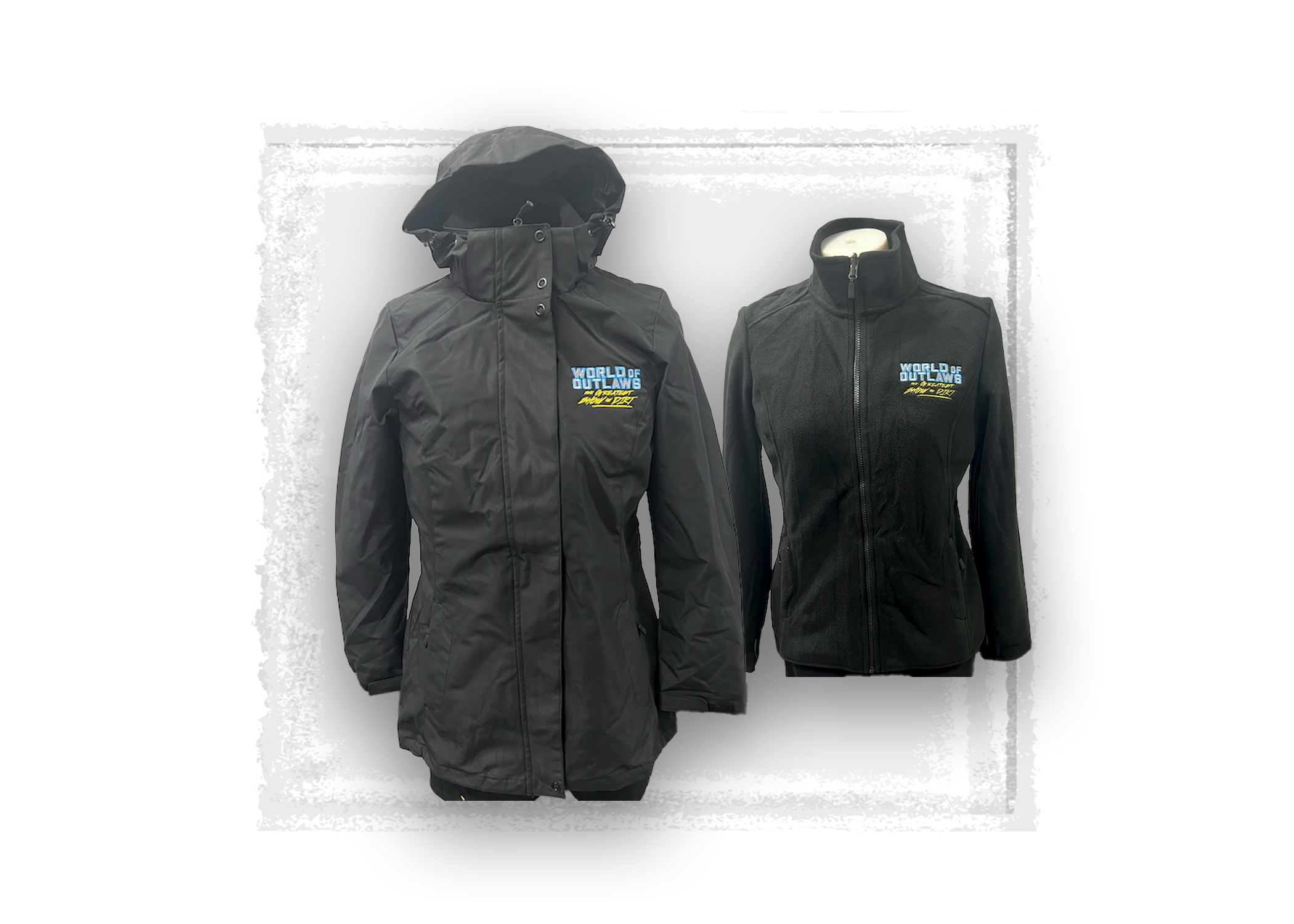 World of Outlaws- All-Weather 3-in-1 Jacket- Women's Black- Online Exclusive