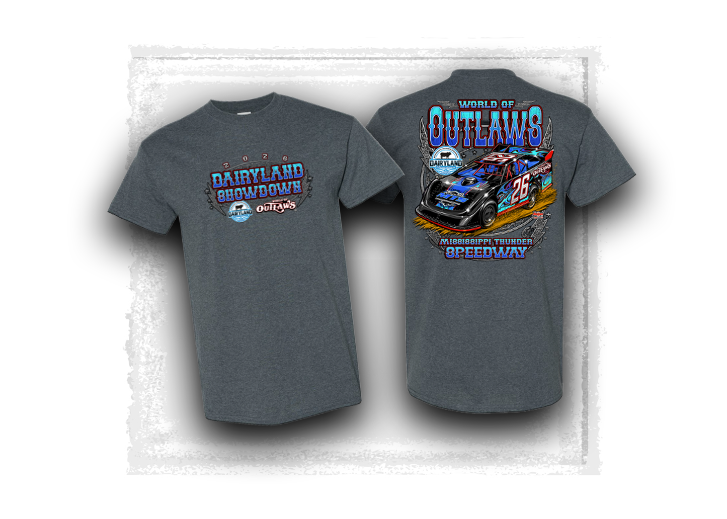 World of Outlaws- Late Model Series- Dairyland Showdown Event T-Shirt
