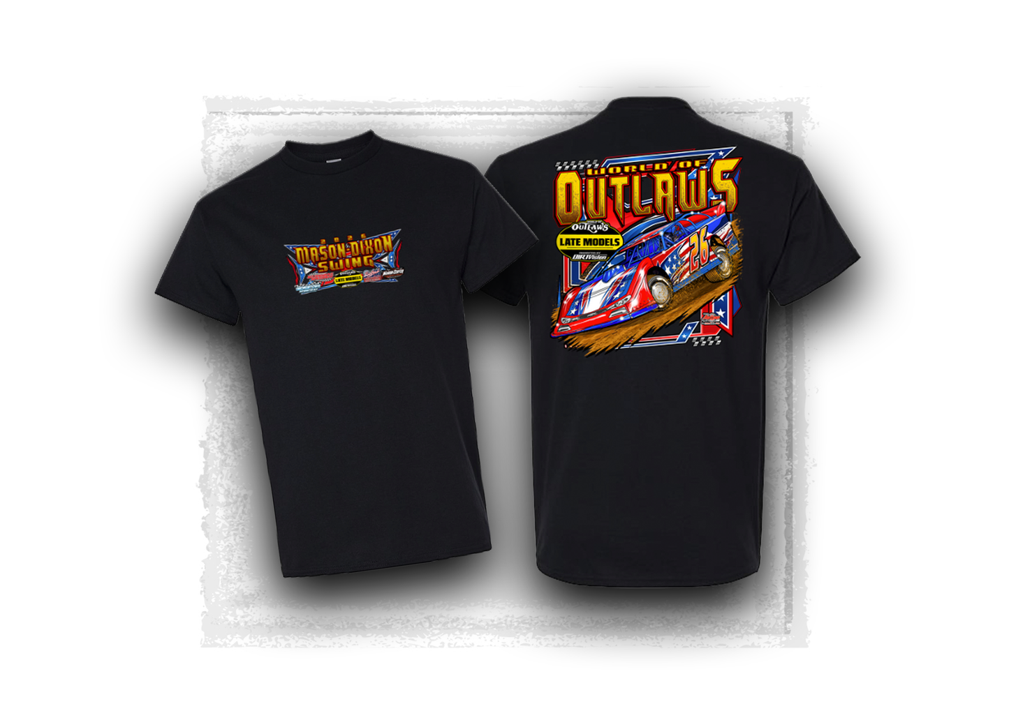 World of Outlaws- Late Model Series- Mason Dixon Swing T-Shirts