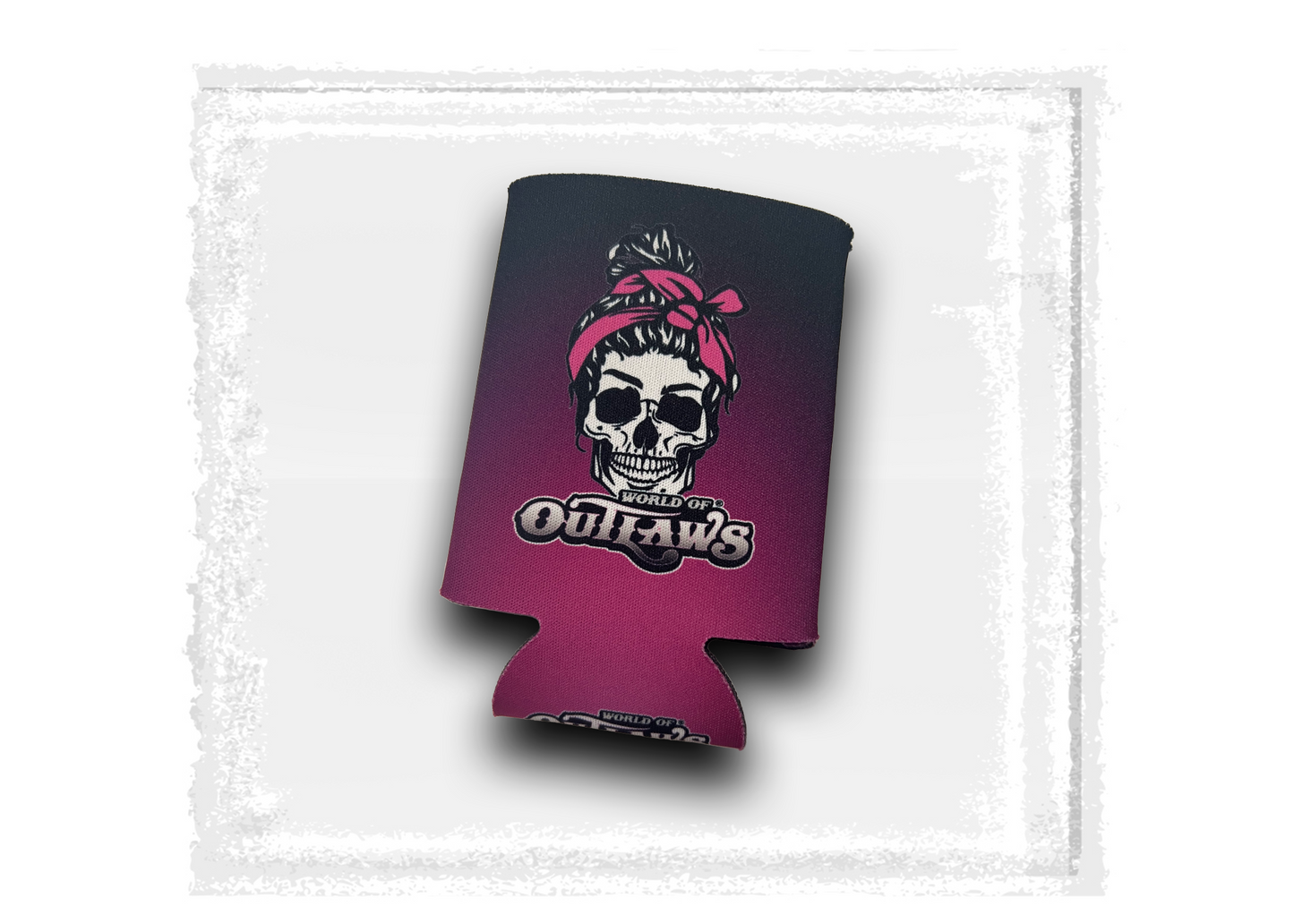 Messy Skull Koozie- Regular