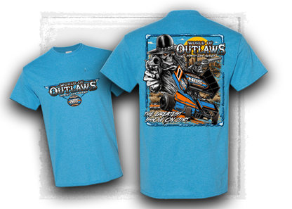 World of Outlaws NOS Energy Drink Sprint Cars Showdown T-shirt