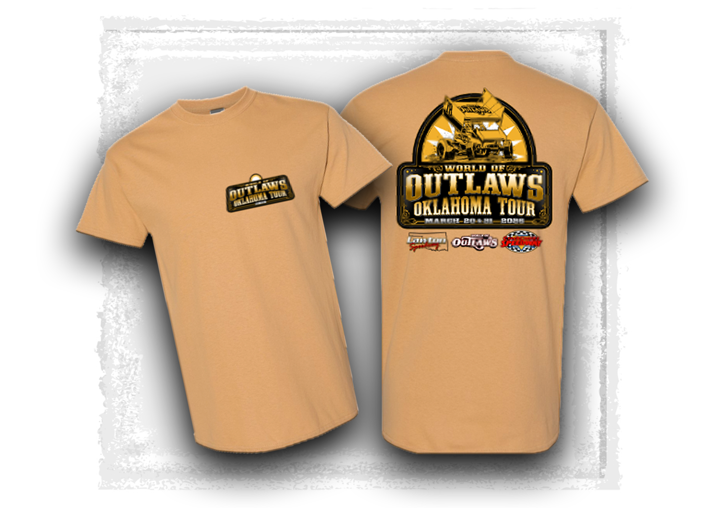 World of Outlaws- Sprint Car Series- 2026 Oklahoma Tour T-Shirt