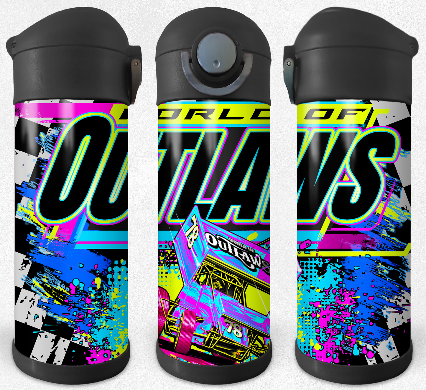 World of Outlaws Sprint Cars - Kid's Sippy Cup