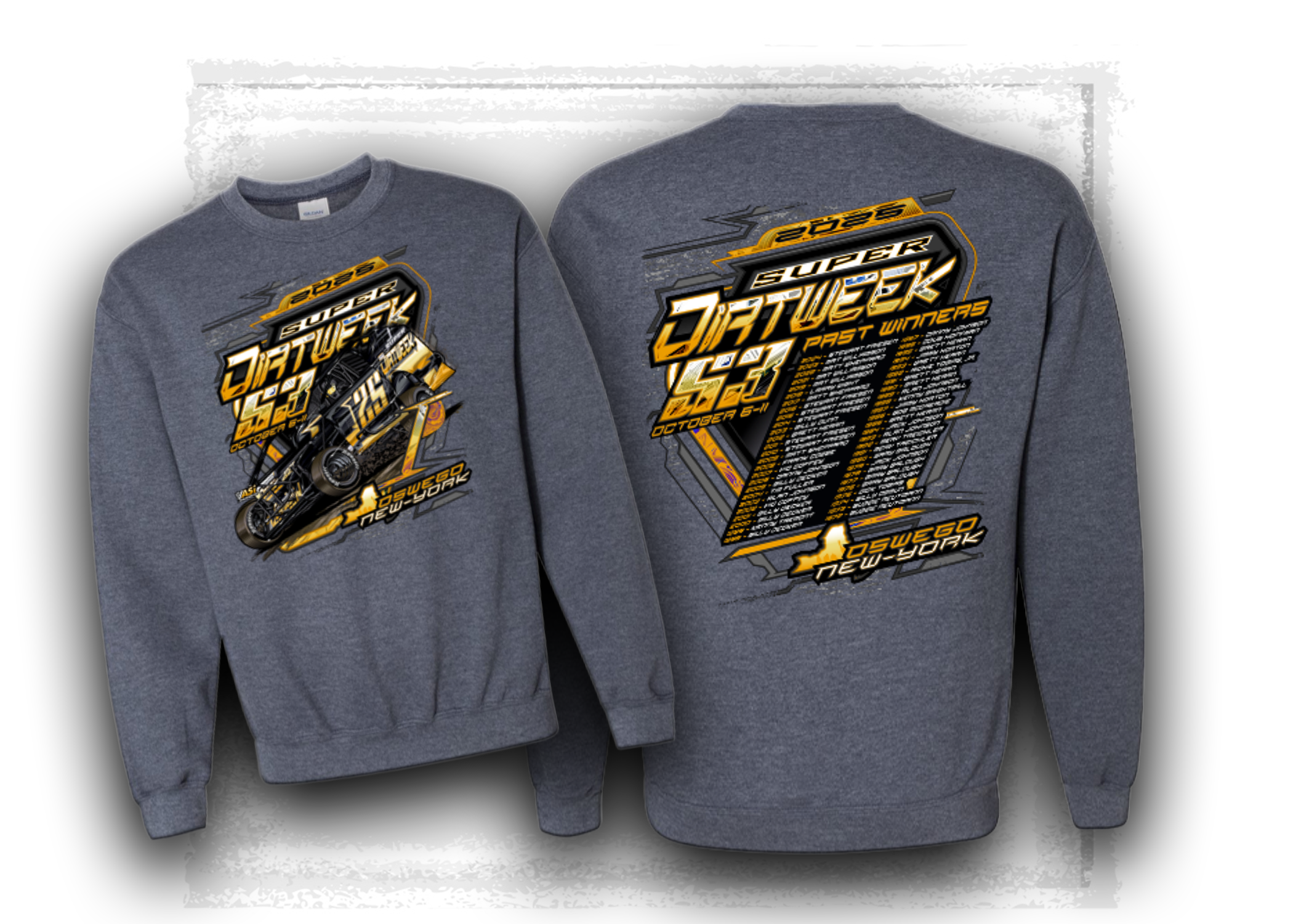 Super DirtWeek Past Champions Crewneck Sweatshirt